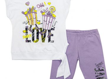 ΣΕΤ ΤΟΥΝΙΚ ΚΟΛΑΝ - Τυρκουαζ κιτρινο ΤΥΡΚΟΥΑΖ ΚΙΤΡΙΝΟ - Frenzy style - 