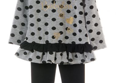 ΣΕΤ ΤΥΝΙΚ ΚΟΛΑΝ - ΑΝΘΡΑΚΙ ΜΑΥΡΟ ΑΝΘΡΑΚΙ ΜΑΥΡΟ - Babylon fashion - 