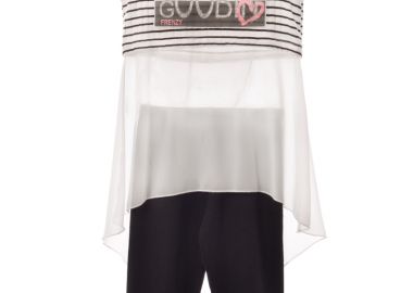 ΣΕΤ ΤΥΝΙΚ ΚΟΛΑΝ - ΕΚΡΟΥ ΜΑΥΡΟ ΕΚΡΟΥ ΜΑΥΡΟ - Frenzy style - 