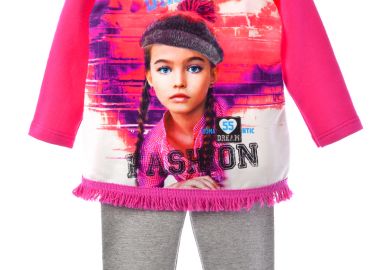 ΣΕΤ ΤΥΝΙΚ ΚΟΛΑΝ - Φουξ γκρι ΦΟΥΞ ΓΚΡΙ - Frenzy style - 