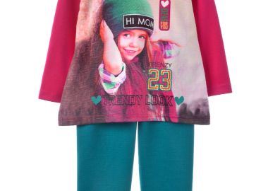 ΣΕΤ ΤΥΝΙΚ ΚΟΛΑΝ - ΦΟΥΞ ΠΡΑΣΙΝΟ ΦΟΥΞ ΠΡΑΣΙΝΟ - Frenzy style - 