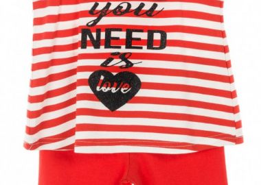 ΣΕΤ ΤΥΝΙΚ ΚΟΛΑΝ - ΚΟΚΚΙΝΟ ΚΟΚΚΙΝΟ - Frenzy style - 