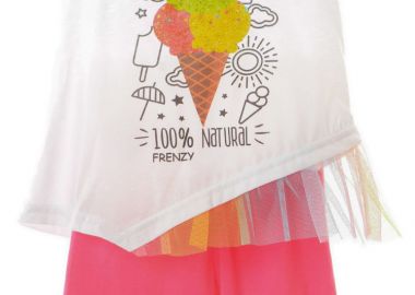 ΣΕΤ ΤΥΝΙΚ ΚΟΛΑΝ - ΛΕΥΚΟ ΦΟΥΞ ΛΕΥΚΟ ΦΟΥΞ - Frenzy style - 