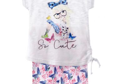 ΣΕΤ ΤΥΝΙΚ ΚΟΛΑΝ - ΛΕΥΚΟ ΛΕΥΚΟ - Frenzy style - 