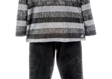 ΣΕΤ ΤΥΝΙΚ ΚΟΛΑΝ - ΜΑΥΡΟ ΜΑΥΡΟ - Babylon fashion - 