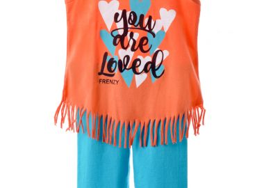 ΣΕΤ ΤΥΝΙΚ ΚΟΛΑΝ - ΠΟΡΤΟΚΑΛΙ ΜΕΝΤΑ ΠΟΡΤΟΚΑΛΙ ΜΕΝΤΑ - Frenzy style - 