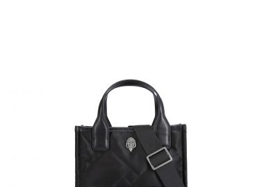 Shopping γυναικεία Kurt Geiger Μαύρο-Ασημί XS Recycled SQ Shopper 262 - Kurt Geiger - 