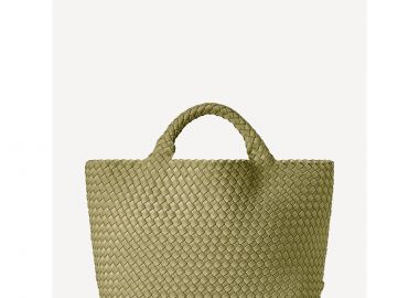 Shopping γυναικεία Naghedi Bottle Green SN03012LDBOT St. Barths Medium Tote 271 - Naghedi - 