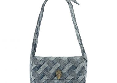 Shoulder Bags γυναικεία Kurt Geiger Denim 5586988669 Kensington Knot Shoulder 100 - Kurt Geiger - 