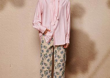 Sister Jane γυναικείο παντελόνι με floral print 