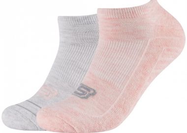 Skechers 2PPK Basic Cushioned Sneaker Socks SK430244281 - Skechers - 