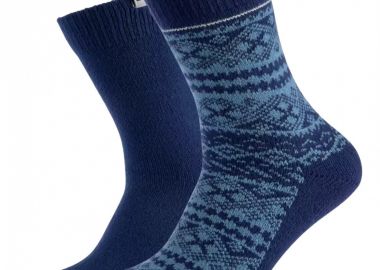 Skechers 2PPK Men Casual Fashion Jacquard Socks SK410495501 - Skechers - 