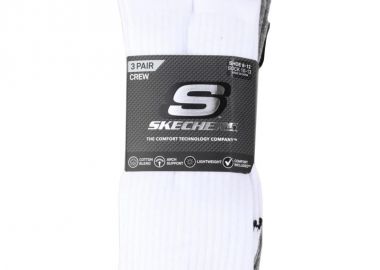 Skechers 3pk Unisex Non Terry Crew S601102107 - Skechers - 