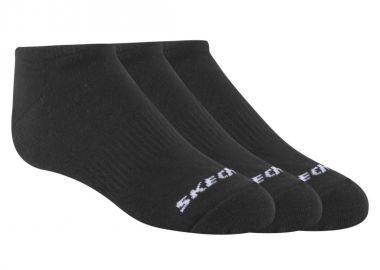 Skechers 3pk Unisex Non Terry No Show S114041001 - Skechers - 