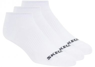Skechers 3pk Unisex Non Terry No Show S114041100 - Skechers - 