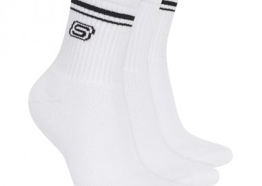 Skechers 3pk Wpk Wmn Ls Low Crew S601827WHT - Skechers - 