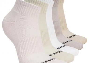 Skechers 5pk Unisex 12 Terry Qtr Crew S602095680 - Skechers - 