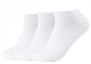 Skechers Ανδρικές Μονόχρωμες Κάλτσες Λευκές 3Pack SK43006-1000 - Skechers - 