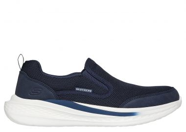 SKECHERS ΑΝΔΡΙΚΟ SNEAKER LUCAN 210808_NVY ΜΠΛΕ ΣΚΟΥΡΟ - SKECHERS - 