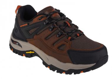 Skechers Argosa 204630-CDB Ανδρικά Ορειβατικά Παπούτσια Αδιάβροχα Καφέ - Skechers - 