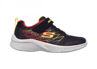 Skechers Αθλητικά Παιδικά Παπούτσια Running Texlor Μαύρα 403770L-BKRD - Skechers - 