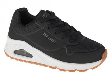 Skechers Αθλητικά Παιδικά Παπούτσια Running Uno Μαύρα 310024L-BLK - Skechers - 