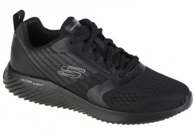 Skechers Bounder Verkona 232004-BBK Ανδρικά Αθλητικά Παπούτσια Running Μαύρα - Skechers - 