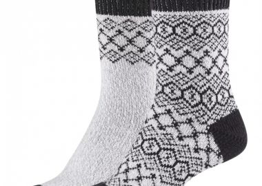 Skechers Casual Cozy Jacquard 2PPK Socks SK410479202 - Skechers - 
