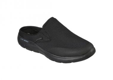 Skechers Χειμερινές Ανδρικές Παντόφλες Μαύρες 232296-BBK - Skechers - 