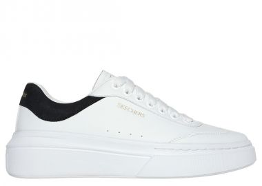 Skechers Classic Best Γυναικεία Sneakers Λευκά 185060-WBK - Skechers - 