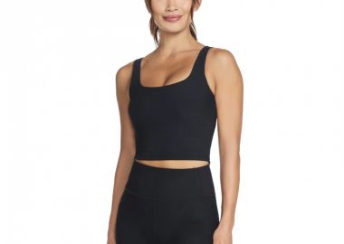 Skechers Go Flex Rib Longline Bra BR1BLK - Skechers - 