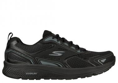 Skechers Go Run Consistent 220034-BKCC Ανδρικά Αθλητικά Παπούτσια Running Μαύρα - Skechers - 