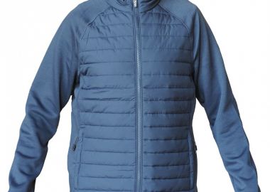 Skechers Go Shield Hybrid Ανδρικό Χειμωνιάτικο Μπουφάν Puffer Μπλε JA23089-CCNV - Skechers - 