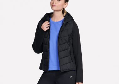 Skechers GO Shield Performance Elite Hooded Jacket JA232BLK - Skechers - 