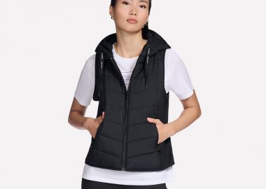 Skechers GO Shield Performance Elite Hooded Vest JA212BLK - Skechers - 