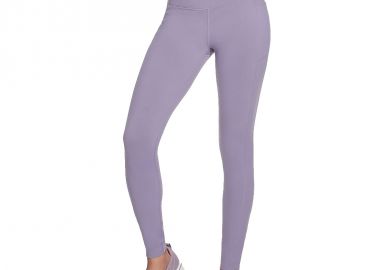 Skechers Go Training Γυναικείο Μακρύ Κολάν Ψηλόμεσο Μωβ W03LG30B-GYPR - Skechers - 