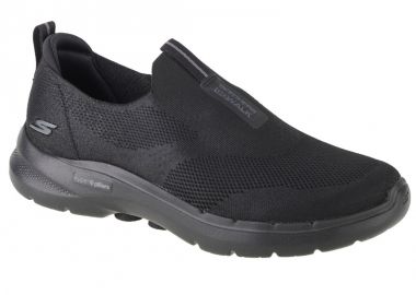 Skechers Go Walk 6 Ανδρικά Sneakers Μαύρα 216202-BBK - Skechers - 