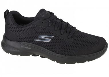 Skechers Go Walk 6 Ανδρικά Sneakers Μαύρα 216209-BBK - Skechers - 