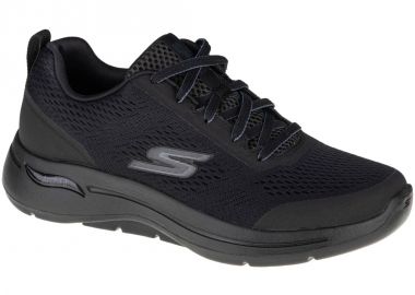 Skechers Go Walk Arch Fit Ανδρικά Sneakers Μαύρα 216116-BBK - Skechers - 