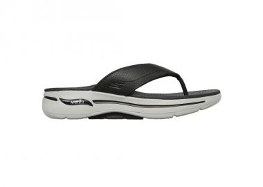 Skechers Go Walk Arch Fit San M 229022BKGY FlipFlops - Skechers - 