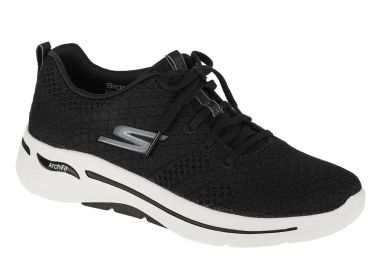 Skechers Go Walk Arch Fit Unify Γυναικεία Sneakers Μαύρα 124403-BKW - Skechers - 