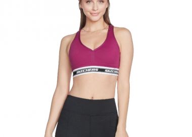 Skechers Go Walk Γυναικείο Αθλητικό Μπουστάκι Μωβ W3BR90-MAG - Skechers - 