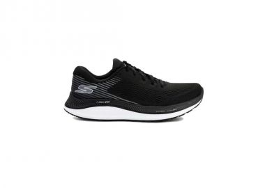 Skechers GOrun Consistent 220035-BKW Ανδρικά Αθλητικά Παπούτσια Running Μαύρα - Skechers - 
