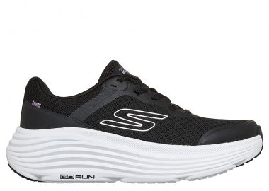 SKECHERS ΓΥΝΑΙΚΕΙΟ SNEAKER Engineered Mesh Lace Up 129470_BKW ΜΑΥΡΟ-ΛΕΥΚΟ - SKECHERS - 