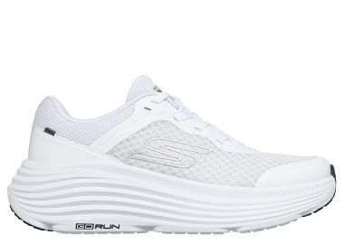 SKECHERS ΓΥΝΑΙΚΕΙΟ SNEAKER Engineered Mesh Lace Up 129470_WBK ΛΕΥΚΟ-ΜΑΥΡΟ - SKECHERS - 