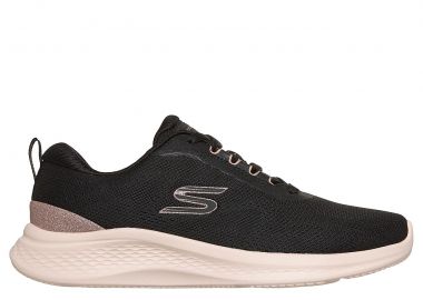 SKECHERS ΓΥΝΑΙΚΕΙΟ SNEAKER Engineered Mesh Lace-Up 150629_BKRG ΜΑΥΡΟ-ΡΟΖ ΧΡΥΣΟ - SKECHERS - 