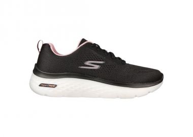 Skechers Hyper Burst Γυναικεία Sneakers Μαύρα 124578-BKPK - Skechers - 