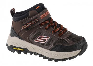 Skechers Παιδικά Μποτάκια Πεζοπορίας Fuse Tread Καφέ 403712L-CHBK - Skechers - 