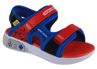 Skechers Παιδικά Πέδιλα Power Splash Πολύχρωμα 402264L-RDBL - Skechers - 