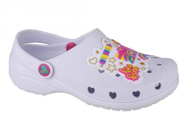 Skechers Παιδικά Σαμπό Θαλάσσης Heart Charmer Photobomb 308003L-WMLT Λευκά - Skechers - 